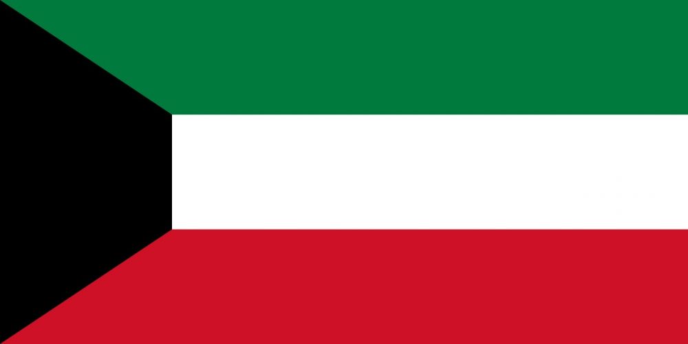 This image has an empty alt attribute; its file name is Kuwait-Flag-1000x500.jpg